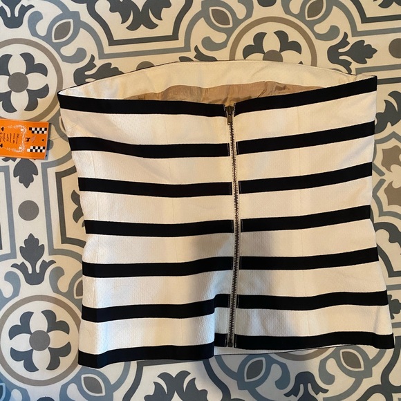 L.A.M.B striped strapless top!! Tags still on. - Picture 2 of 3